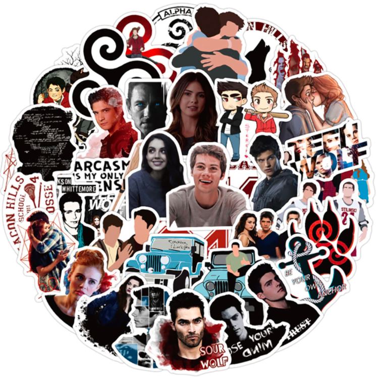 teen wolf tv show stickers buy online